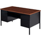 Lorell Fortress Series Double-Pedestal Desk - 60927