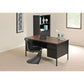 Lorell Fortress Series Double-Pedestal Desk - 60927
