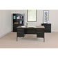 Lorell Fortress Series Double-Pedestal Desk - 60927