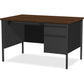 Lorell Fortress Series 48" Right Single-Pedestal Desk - 66902
