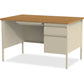 Lorell Fortress Series 48" Right Single-Pedestal Desk - 66908