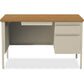 Lorell Fortress Series 48" Right Single-Pedestal Desk - 66908