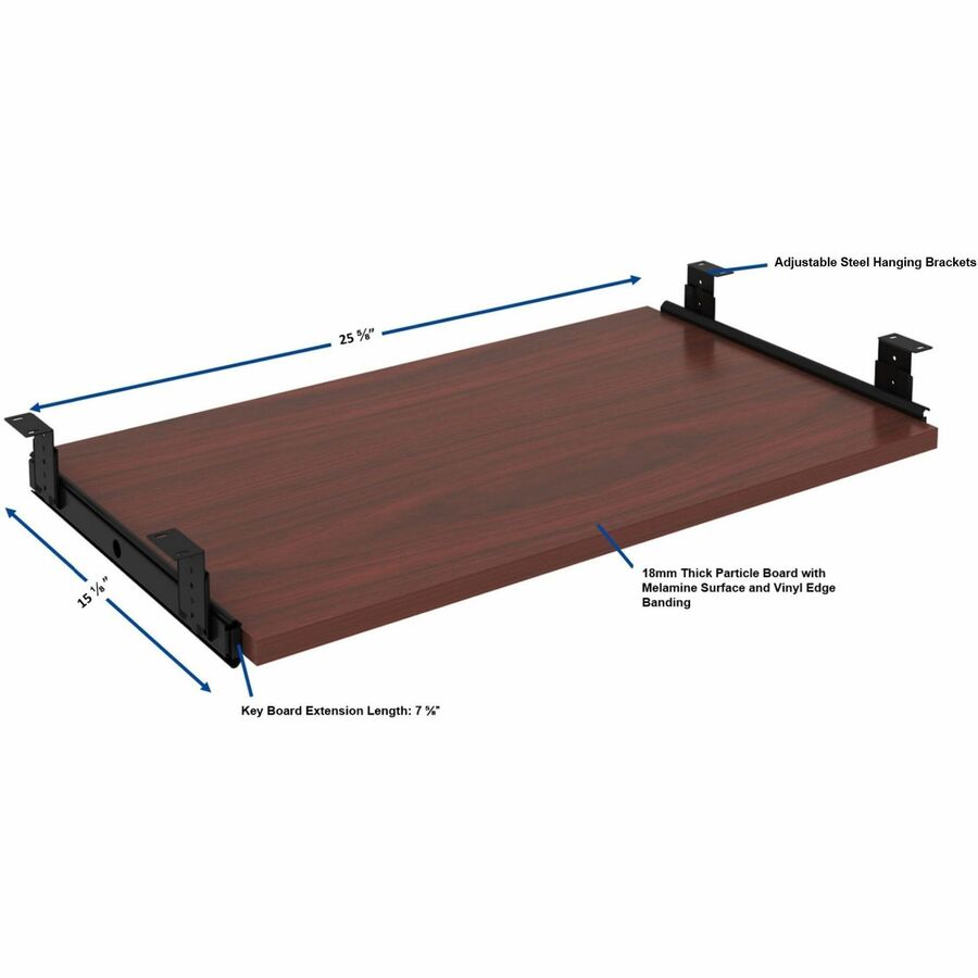 Lorell Universal Keyboard Tray - 87523