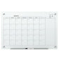 Quartet Infinity Magnetic Glass Dry Erase Calendar Board