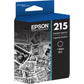 Epson 215 Original Inkjet Ink Cartridge - Black - 1 Each - T215120-S