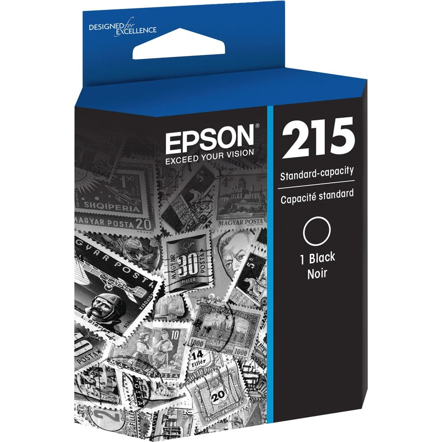 Epson 215 Original Inkjet Ink Cartridge - Black - 1 Each - T215120-S