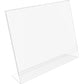 Deflecto Anti-Glare Slanted Sign Holder - 876701
