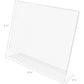 Deflecto Anti-Glare Slanted Sign Holder - 876701