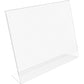 Deflecto Anti-Glare Slanted Sign Holder - 876701