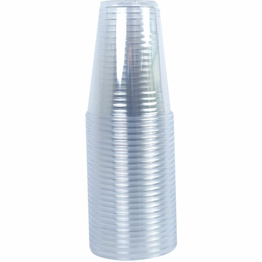 Genuine Joe 16 oz Clear Plastic Cups - 58230