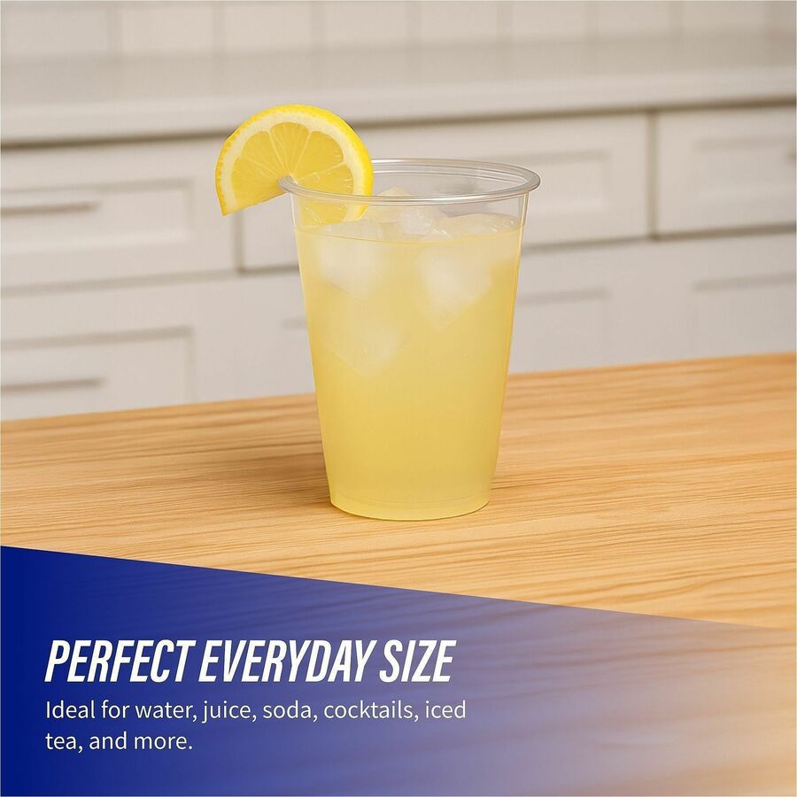 Genuine Joe 12 oz Clear Plastic Cups - 58231