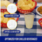 Genuine Joe 12 oz Clear Plastic Cups - 58231