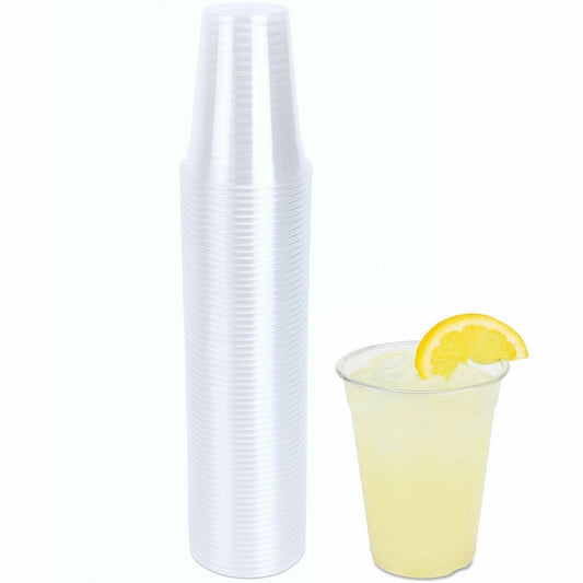 Genuine Joe 9 oz Clear Plastic Cups