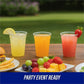 Genuine Joe 9 oz Clear Plastic Cups - 58233