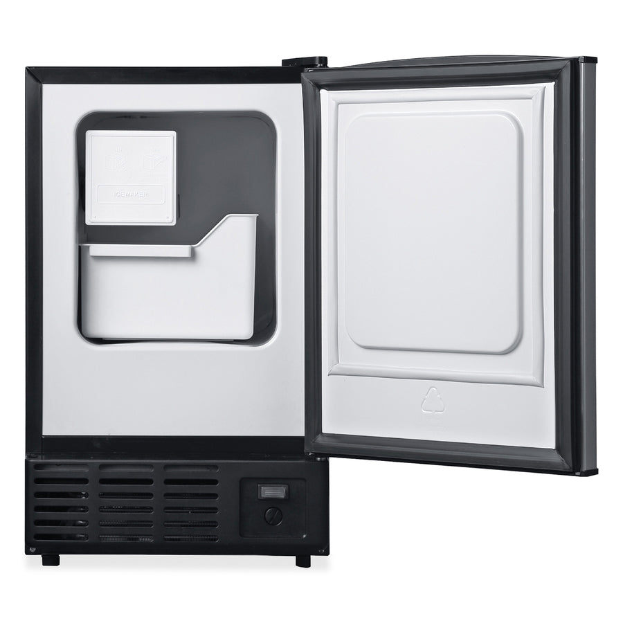 Lorell 19-Liter Stainless Steel Ice Maker - 73210