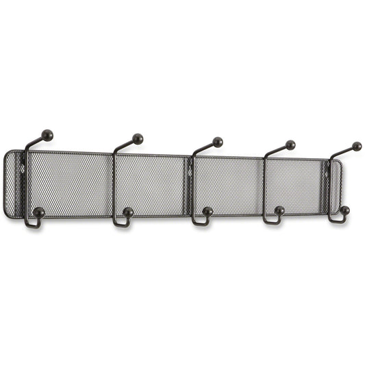 Safco Onyx 5-hook Steel Mesh Wall Rack