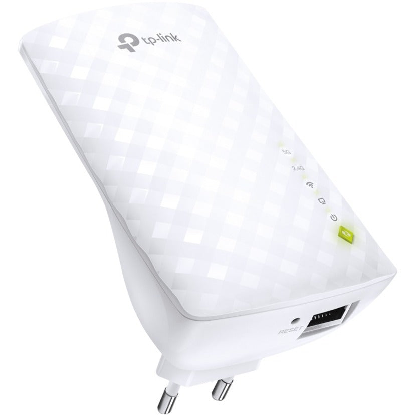 TP-Link RE200 Dual Band IEEE 802.11ac 750 Mbit/s Wireless Range Extender - White - RE200