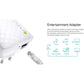 TP-Link RE200 Dual Band IEEE 802.11ac 750 Mbit/s Wireless Range Extender - White - RE200