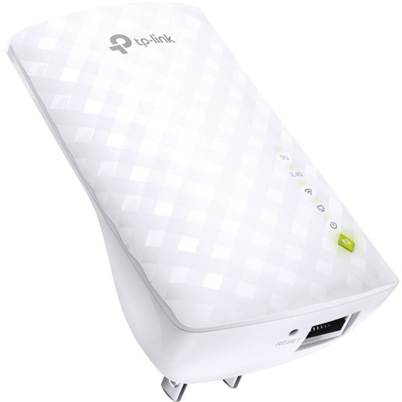 TP-Link RE200 Dual Band IEEE 802.11ac 750 Mbit/s Wireless Range Extender - White - RE200