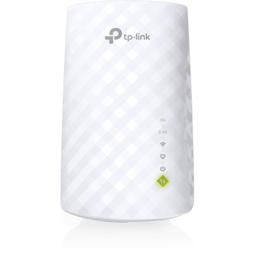 TP-Link RE200 Dual Band IEEE 802.11ac 750 Mbit/s Wireless Range Extender - White - RE200