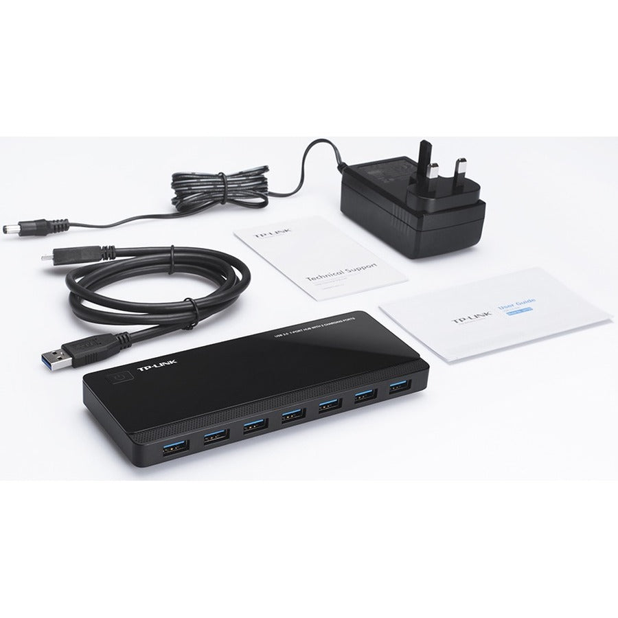 TP-Link USB 3.0 7-Port Hub with 2 Charging Ports - UH720