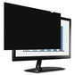 Fellowes PrivaScreen&trade; Blackout Privacy Filter - 27.0" Wide - 4815001