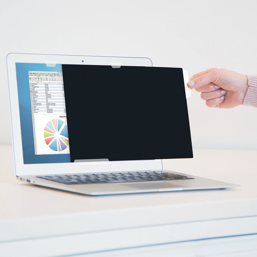 Fellowes PrivaScreen&trade; Blackout Privacy Filter - 27.0" Wide - 4815001