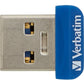 Verbatim 32GB Store 'n' Stay Nano USB 3.0 Flash Drive - Blue - 98710