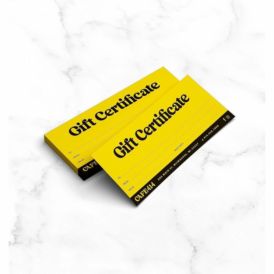 Neenah Colored Cardstock - Sun Yellow - 22791