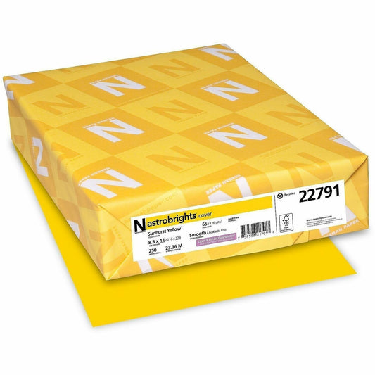Neenah Colored Cardstock - Sun Yellow
