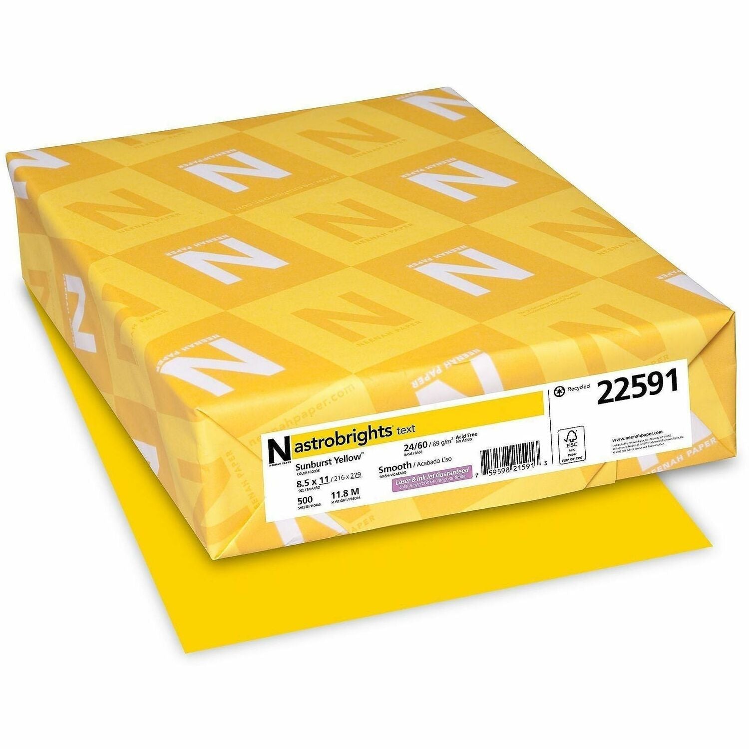 Neenah Color Paper - Sun Yellow