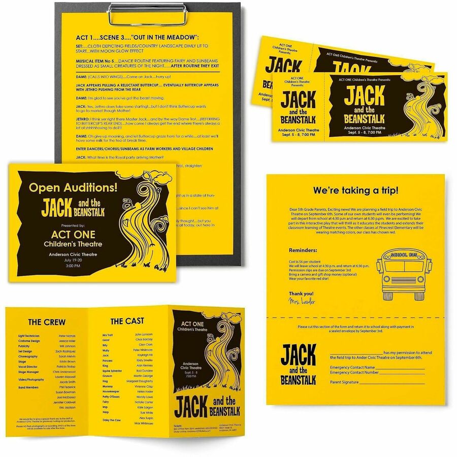 Neenah Color Paper - Sun Yellow - 22591