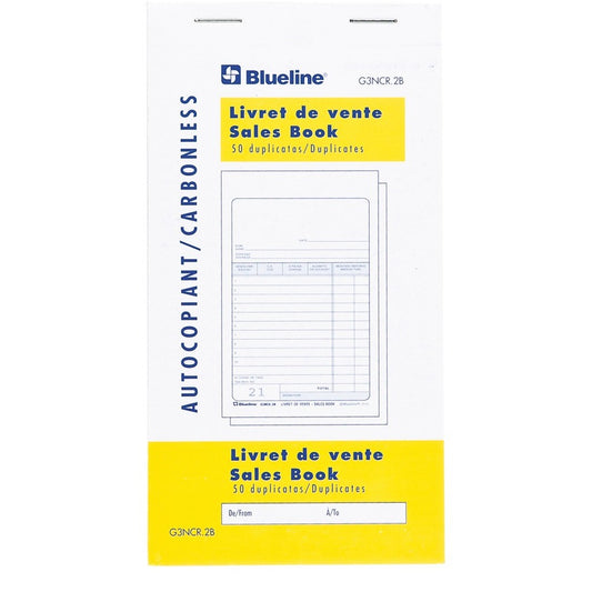 Blueline Sales Books (3 1/2" x 6 1/2")