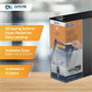 QuickFit View Binder, 3-Ring Binder, Angle D Ring, 4 Inch, Black - 8706-01