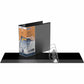 QuickFit View Binder, 3-Ring Binder, Angle D Ring, 4 Inch, Black