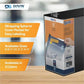 QuickFit View Binder, 3-Ring Binder, Angle D Ring, 5 Inch, Black - 8707-01