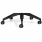 Global 2.5" Universal Dual wheel hard floor casters, set of 5 - C9RSET
