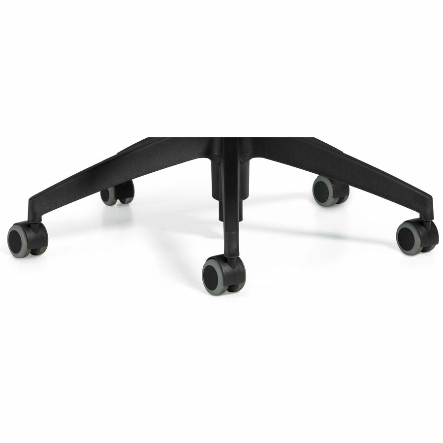 Global 2.5" Universal Dual wheel hard floor casters, set of 5 - C9RSET