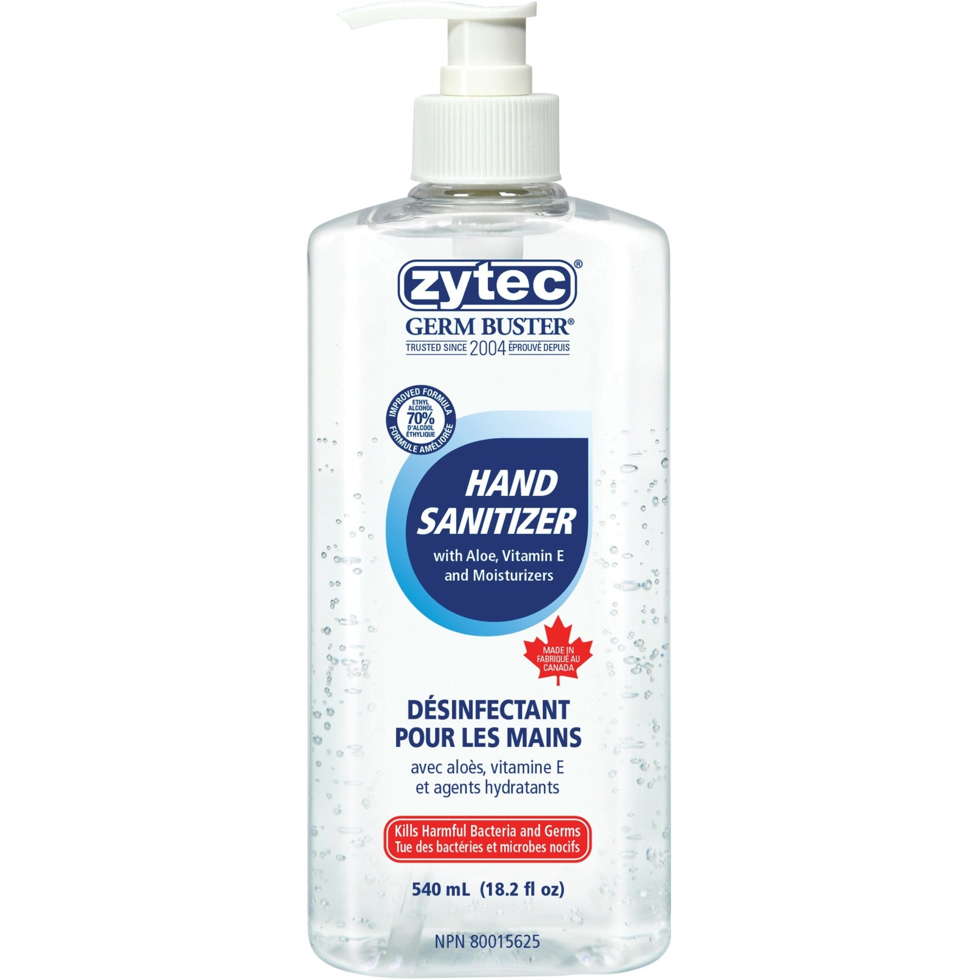 Zytec Germ Buster Hand Sanitizer Gel