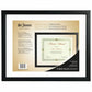 St. James&reg; Certificate/Diploma/Document Frame, 8.5x11" , Tuxedo Black, 83914 - 83914