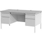 Lorell Fortress Series Double-Pedestal Desk - 60935