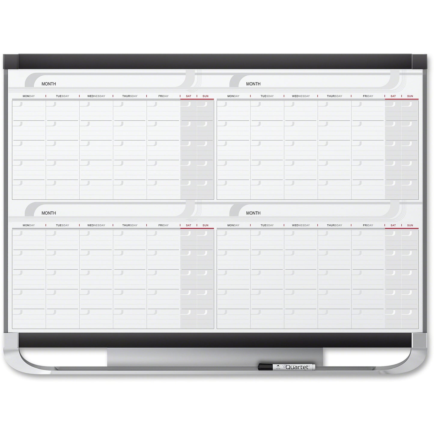 Quartet Prestige Total-erase Four-month Calendar