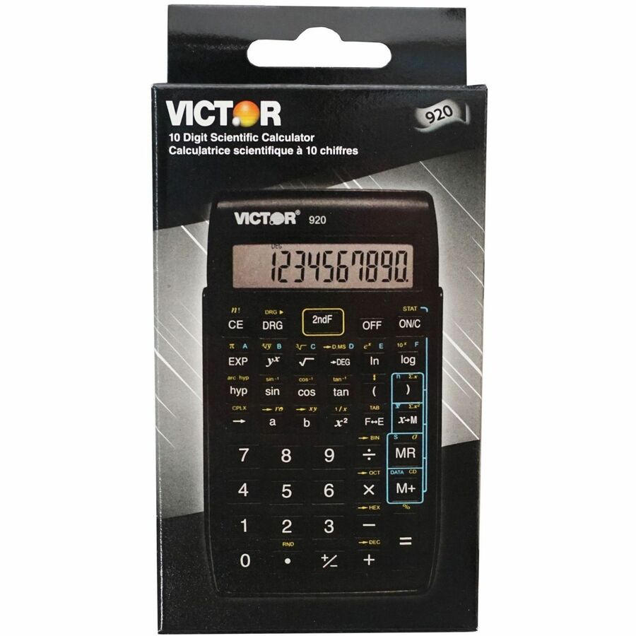 Victor 10-Digit Compact Scientific Calculator - 920