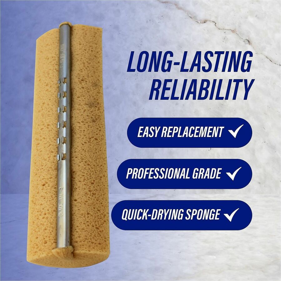 Genuine Joe Roller Sponge Mop Refill - 80162