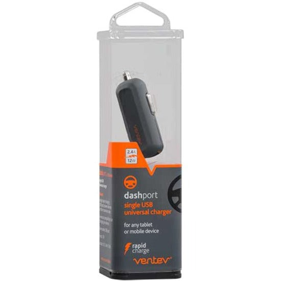 Ventev Innovations Dashport r1240 Car Charger Single USB port - 569810