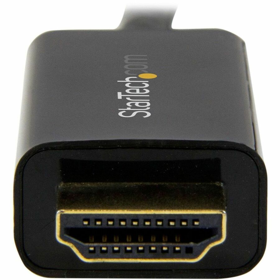 StarTech.com 6ft (2m) Mini DisplayPort to HDMI Cable, 4K 30Hz Video, Mini DP to HDMI Adapter/Converter Cable, mDP to HDMI Monitor/Display - MDP2HDMM2MB