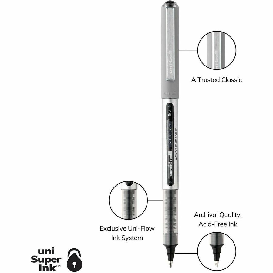 uniball Vision Rollerball Pens - 1921066