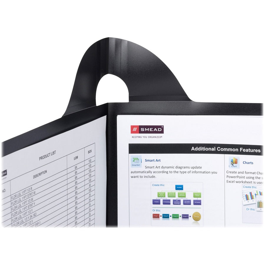 Smead Lockit Letter Pocket Folder - 87941