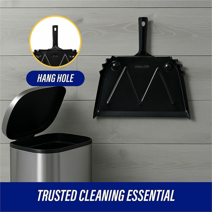 Genuine Joe Heavy-Duty Metal Dustpan - 85151