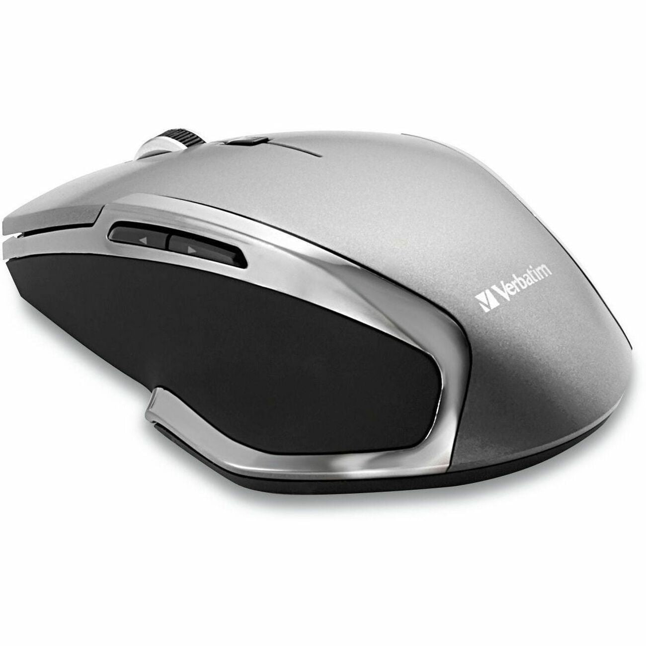 Verbatim Wireless Notebook 6-Button Deluxe Blue LED Mouse - Graphite